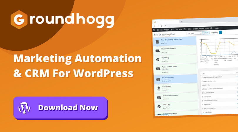 WordPress Web Customization Features and tips by Groundhogg