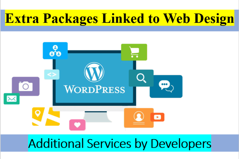 Extra Packages Linked to Web Design – Additional Services by Developers
