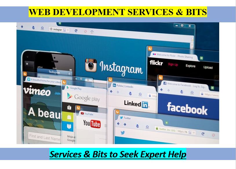 Important Web Development Services and Bits to Seek Expert Help